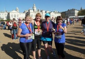 Ladies Running Marathon